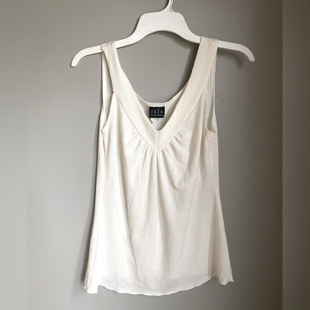 JKLA Cream Tank Top